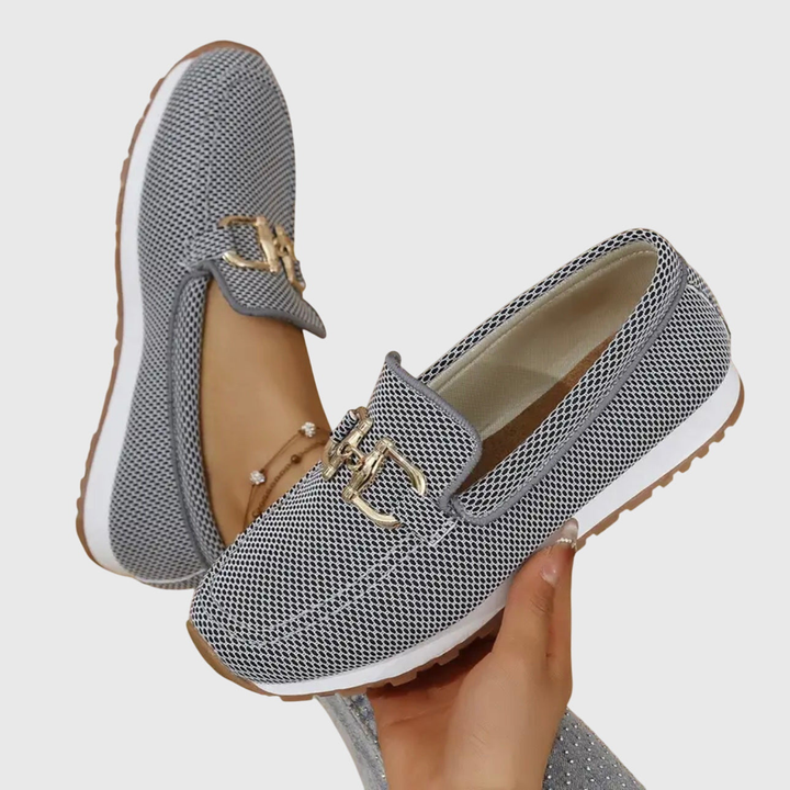 DELACROIX | Michèle Knit Flatform Slip-Ons
