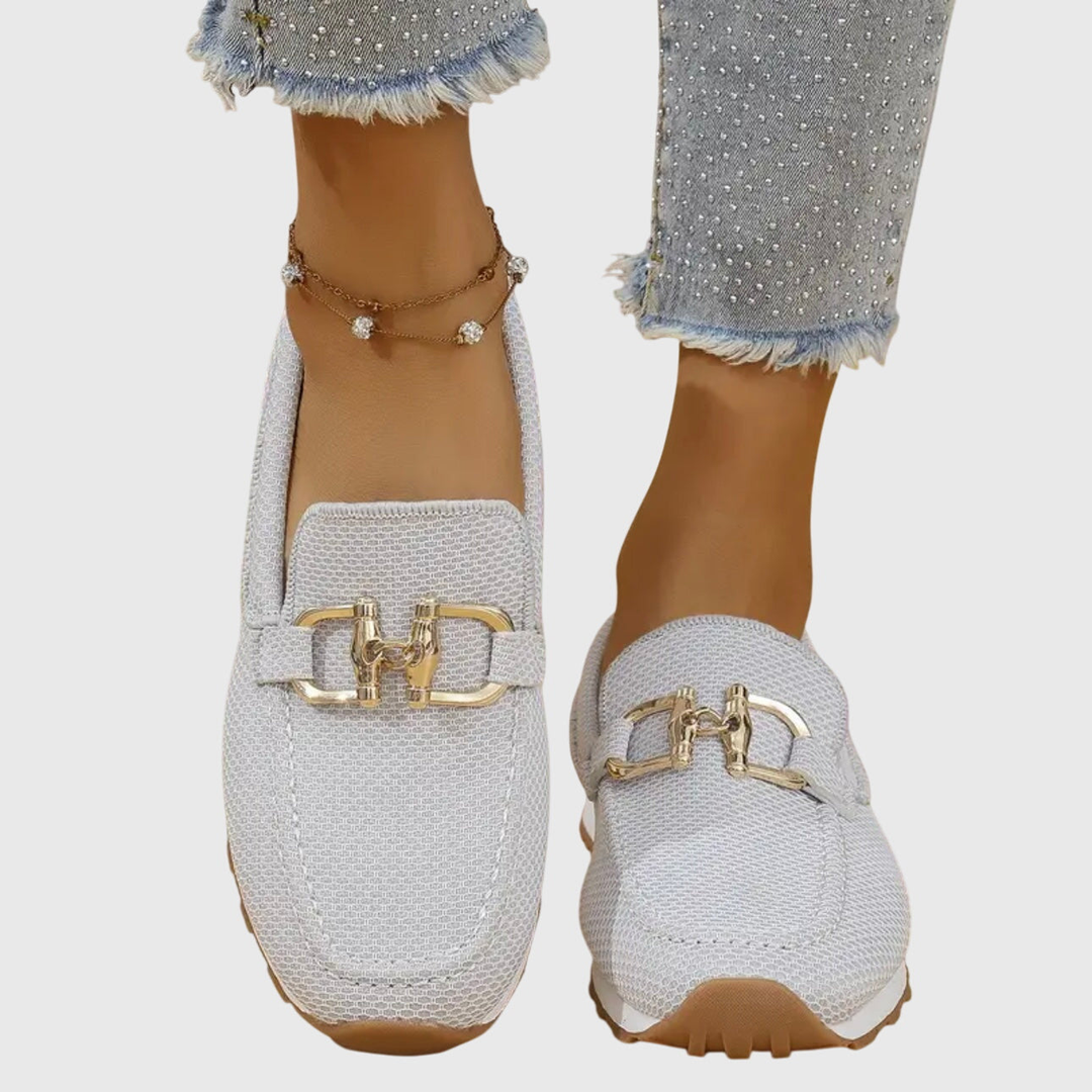 DELACROIX | Michèle Knit Flatform Slip-Ons