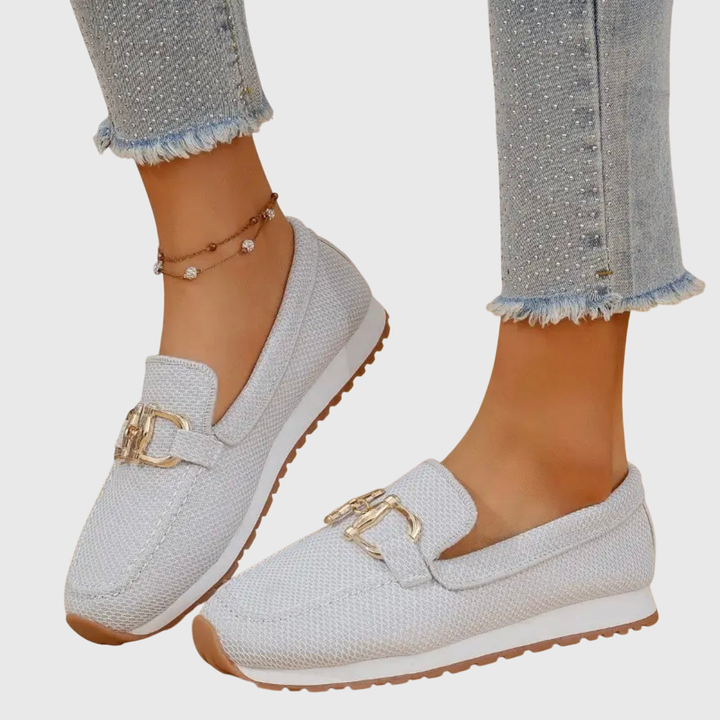 DELACROIX | Michèle Knit Flatform Slip-Ons