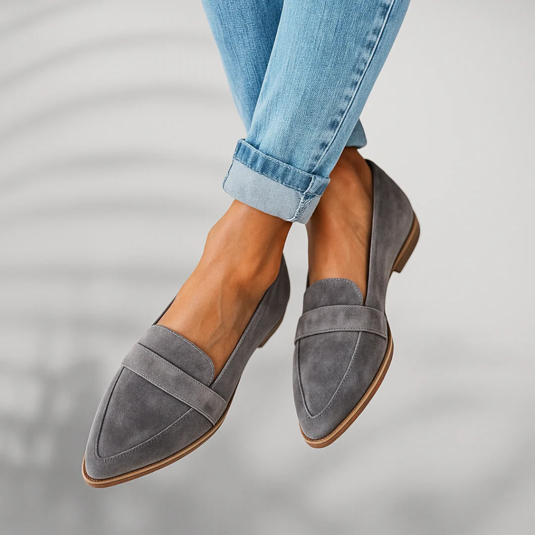 DELACROIX | Christine Soft Pointed Ballerinas