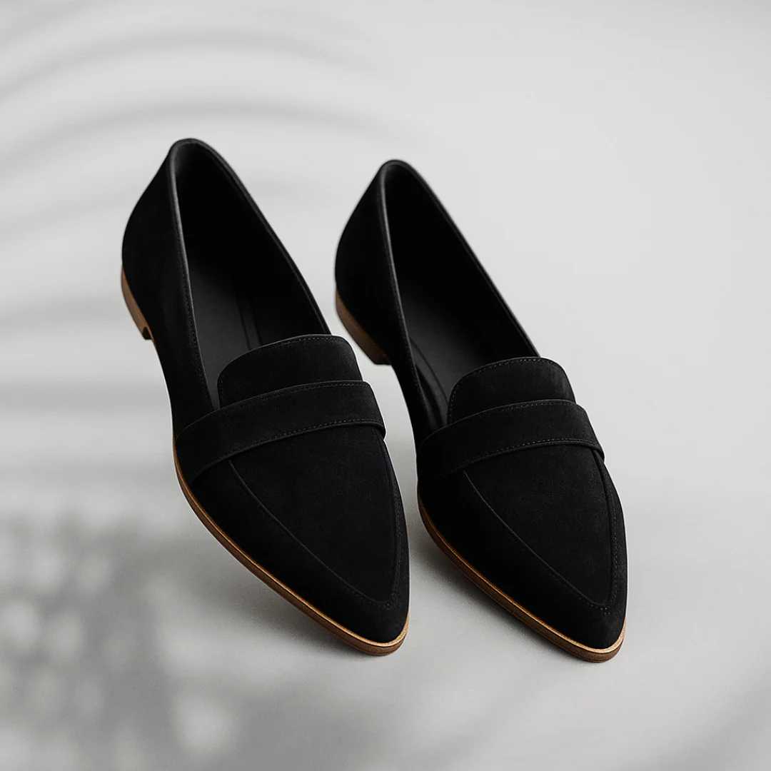 DELACROIX | Christine Soft Pointed Ballerinas